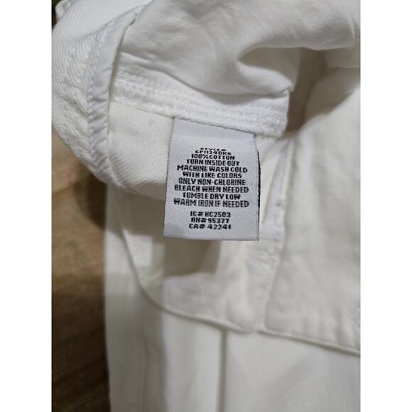 NwT Arden Wide Leg Jeans Brilliant White size 28" waist - Picture 8 of 10